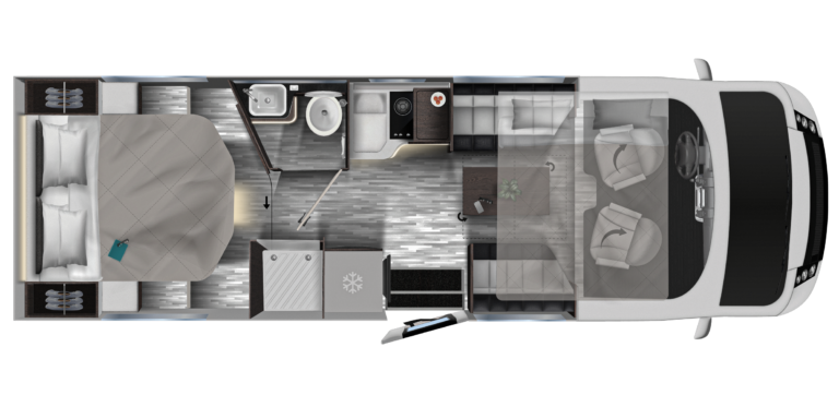 Pianta Mobilvetta K-Yacht Tekno Line 90